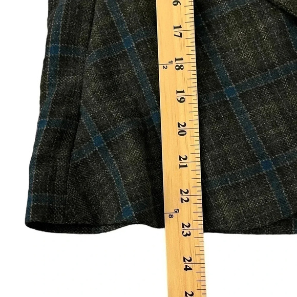 Cabi Plaid Court Cape Jacket Gray Plaid Style 916 Size 10 Business Singl… - Picture 12 of 13